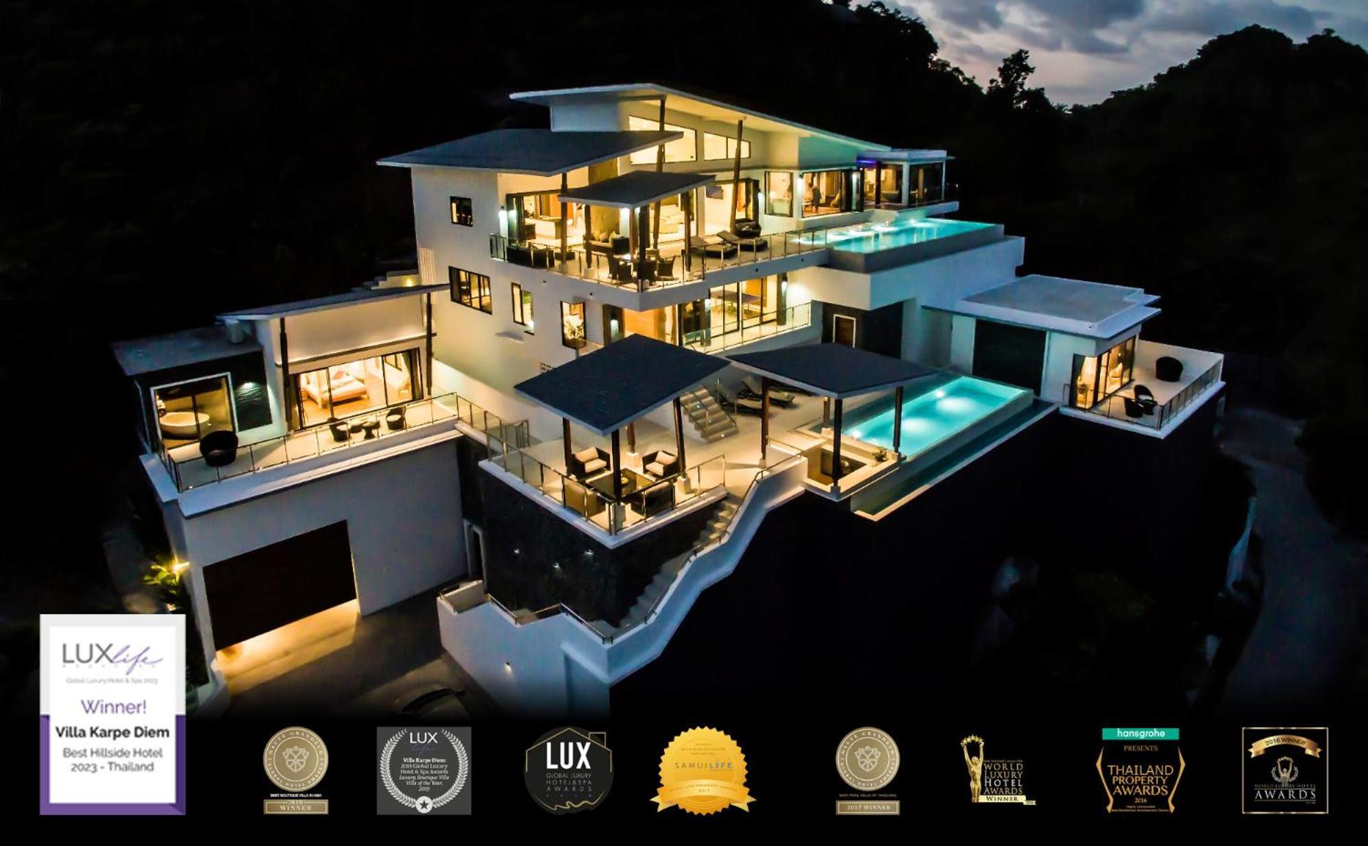 Karpe Diem Villa - Twin Infinity Pools Chaweng  Esterno foto