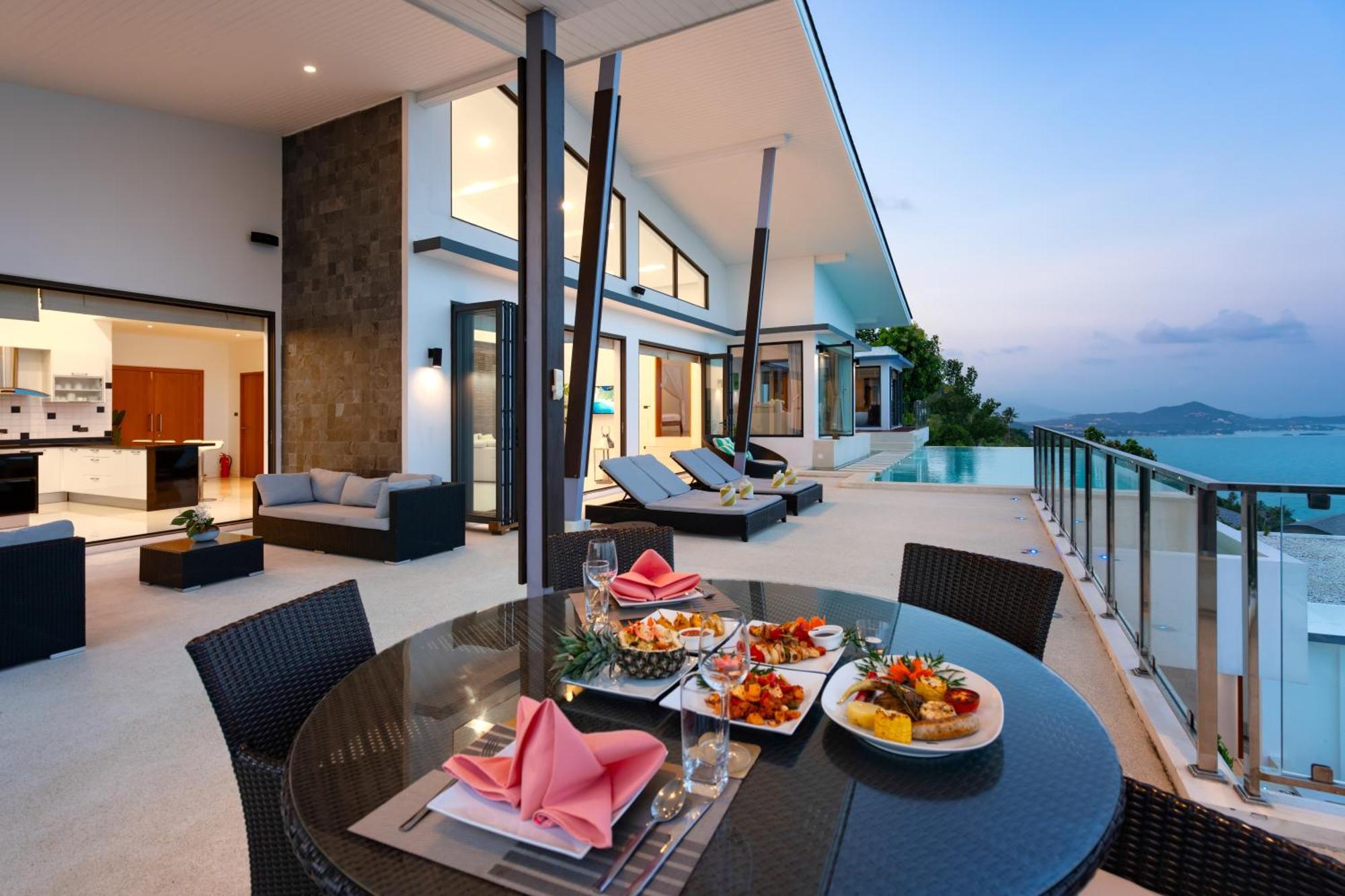 Karpe Diem Villa - Twin Infinity Pools Chaweng  Esterno foto