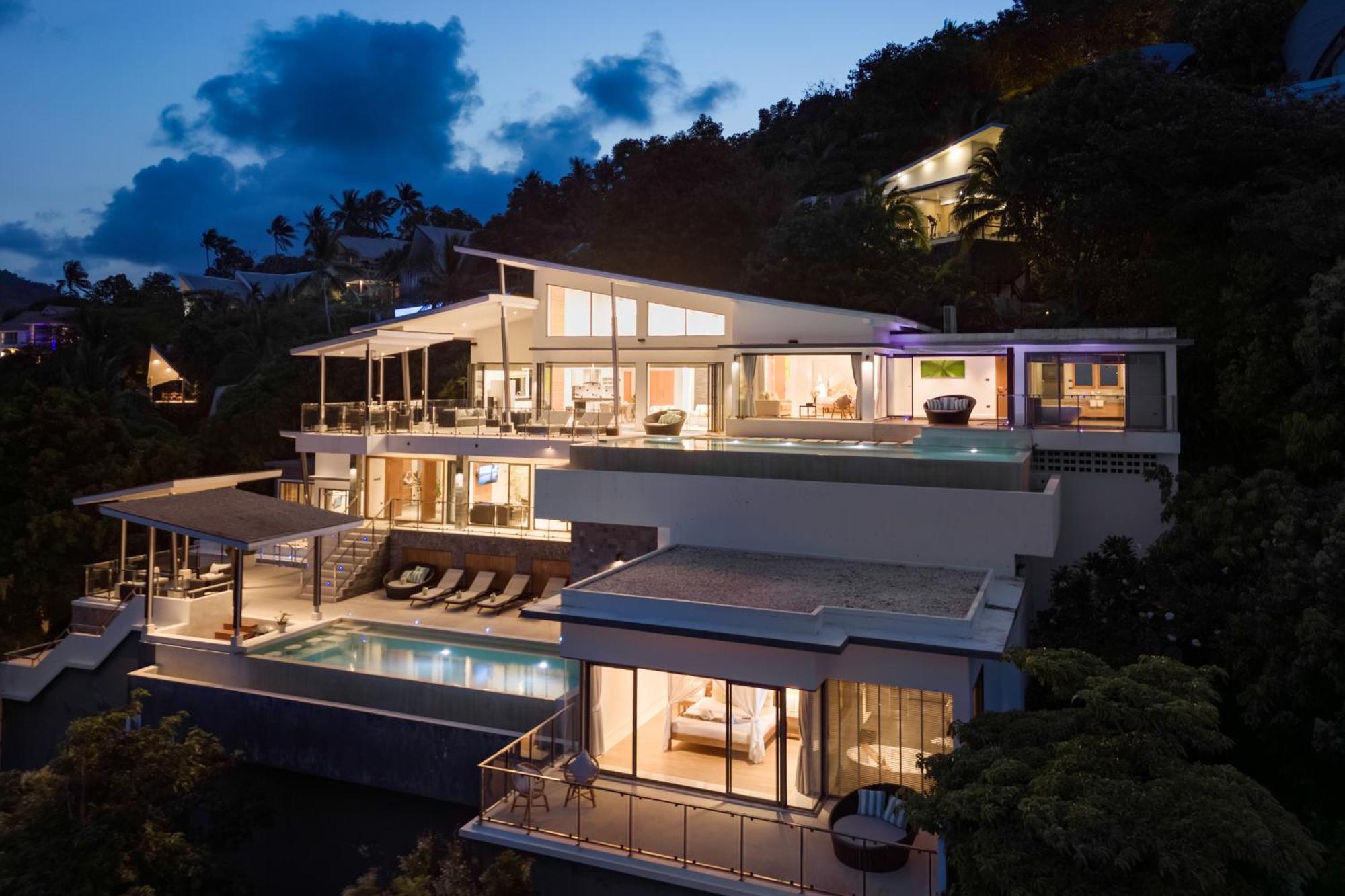 Karpe Diem Villa - Twin Infinity Pools Chaweng  Esterno foto
