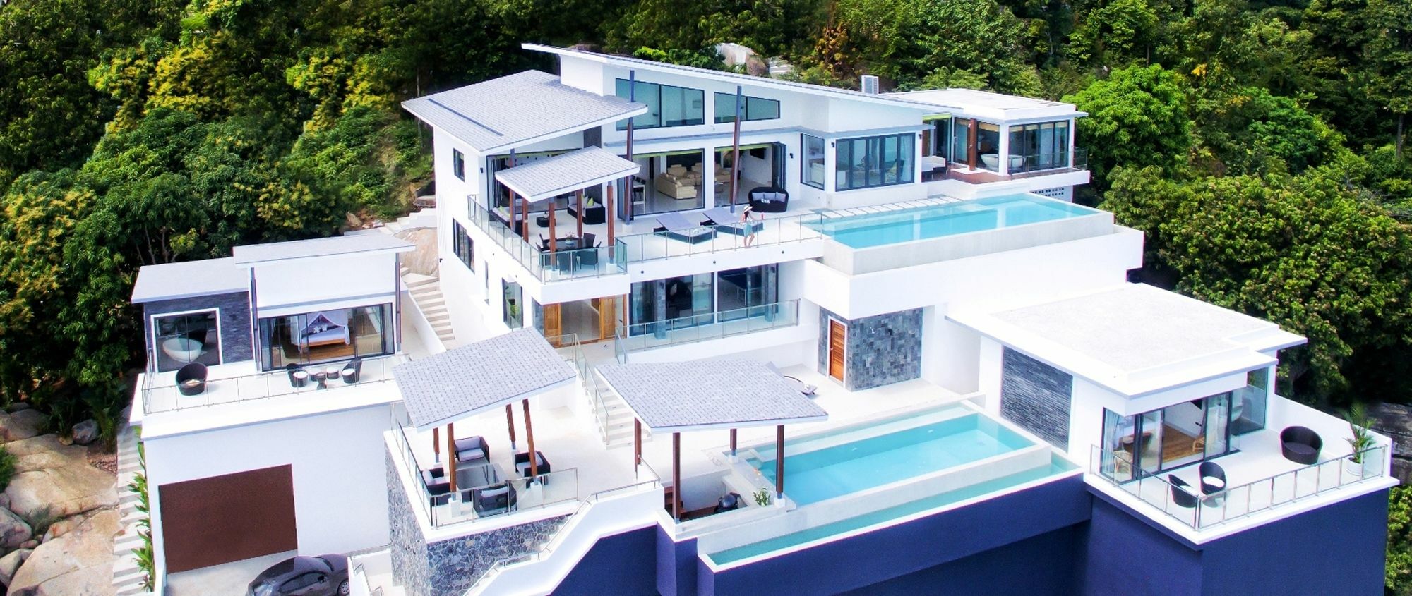 Karpe Diem Villa - Twin Infinity Pools Chaweng  Esterno foto